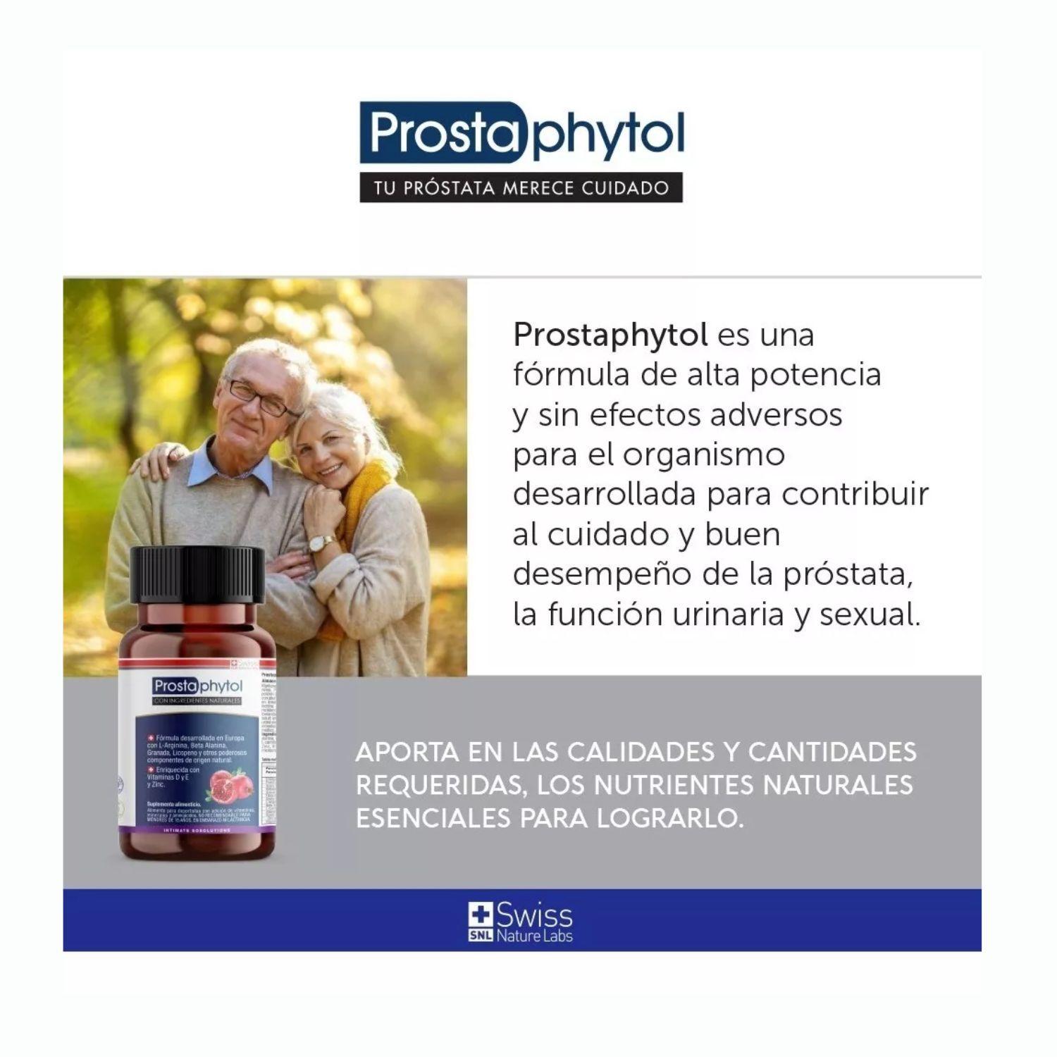 Suplemento Alimenticio Prostaphytol Salud Alivio Prostata 60 Capsulas-8