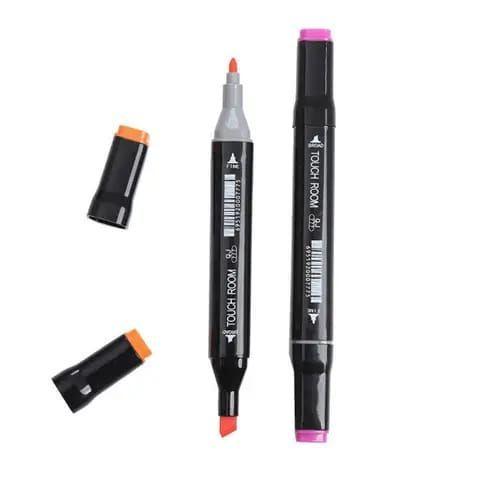 Set De Marcadores 60 Piezas Color Doble Punta Fina Y Gruesa-2