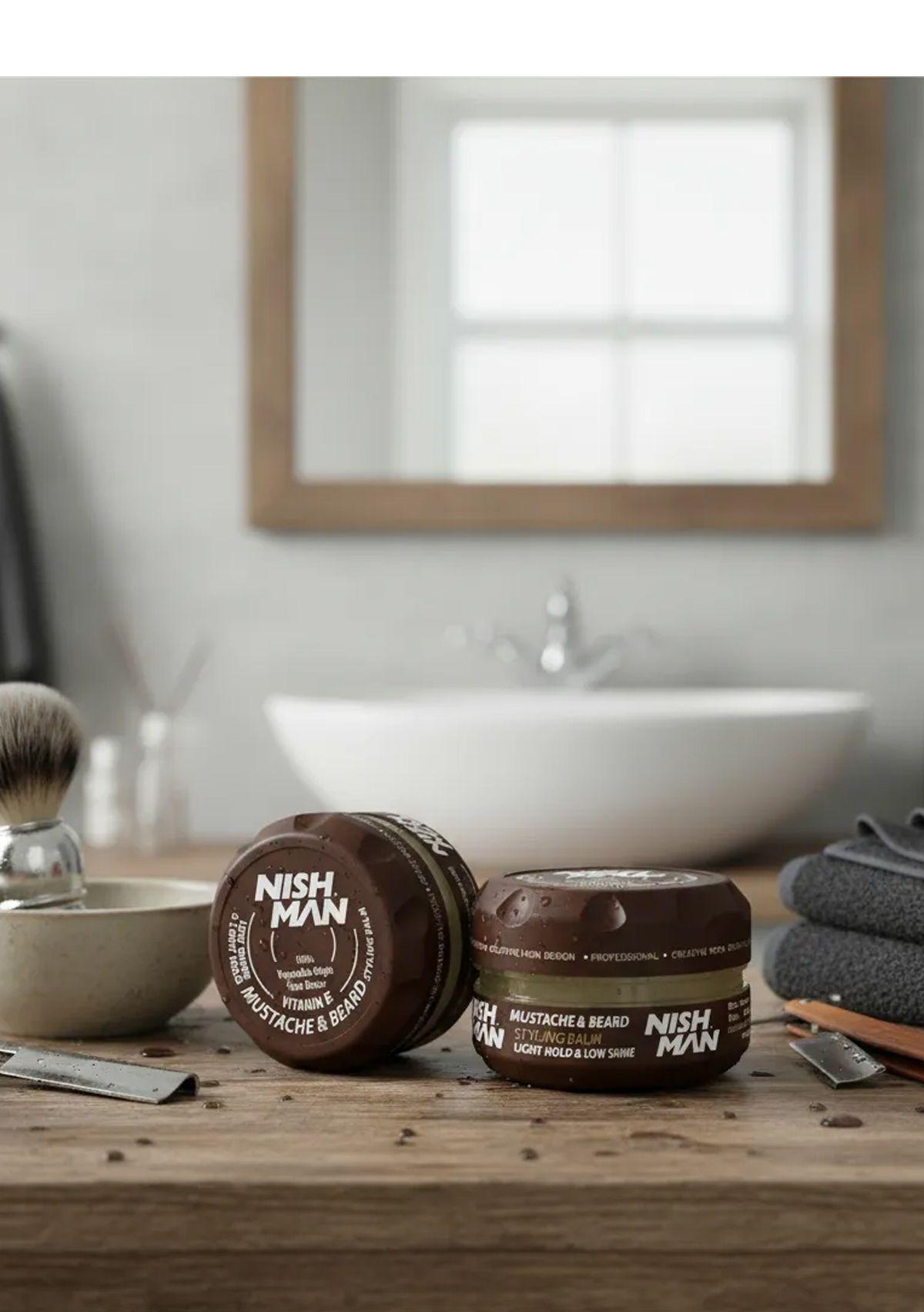 Cera Nishman Fijacion Mustache Beard 100 Ml-6