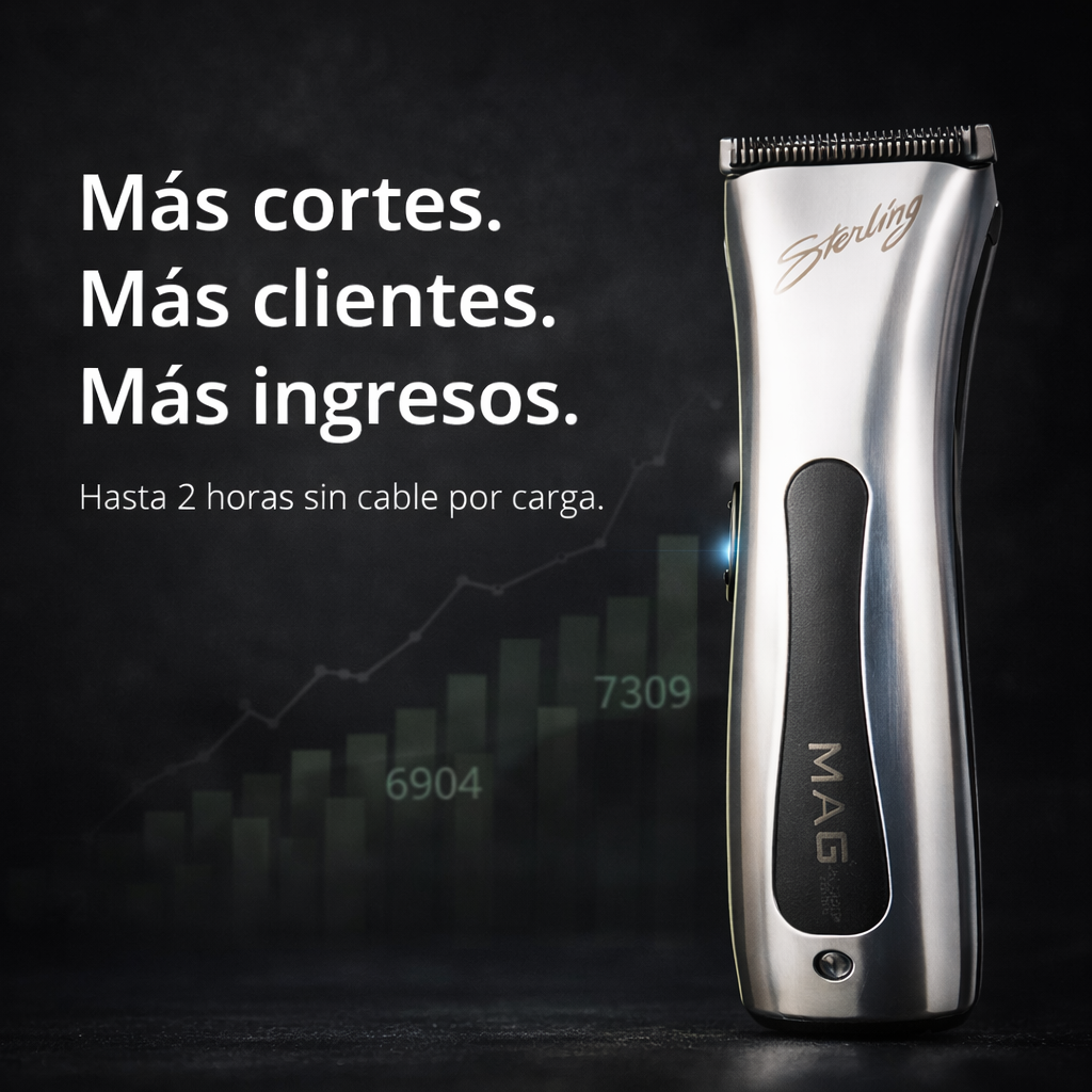 Maquina Cortar Pelo Wahl Profesional Peluqueria Motor Fuerte-5
