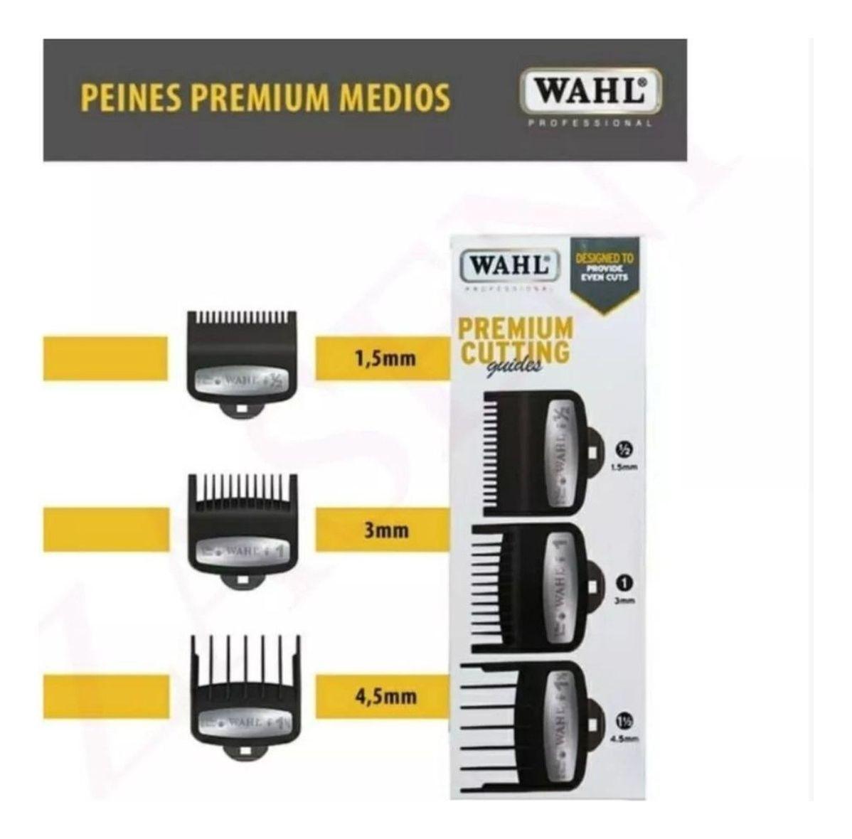 PACK DE 3 PEINES GUÍA WAHL PREMIUM-2