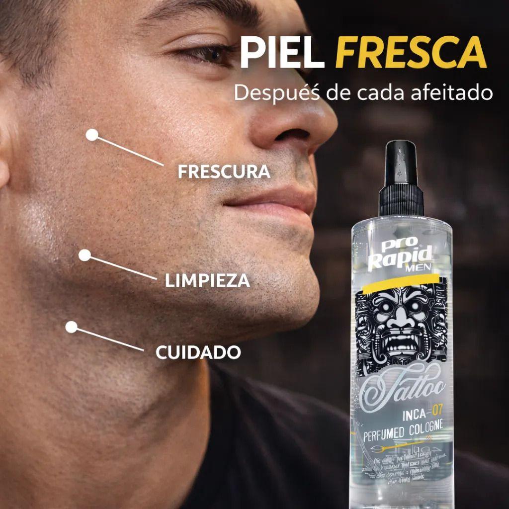 After Shave Barbería Spray Refrescante Aroma Masculino 400ml-3