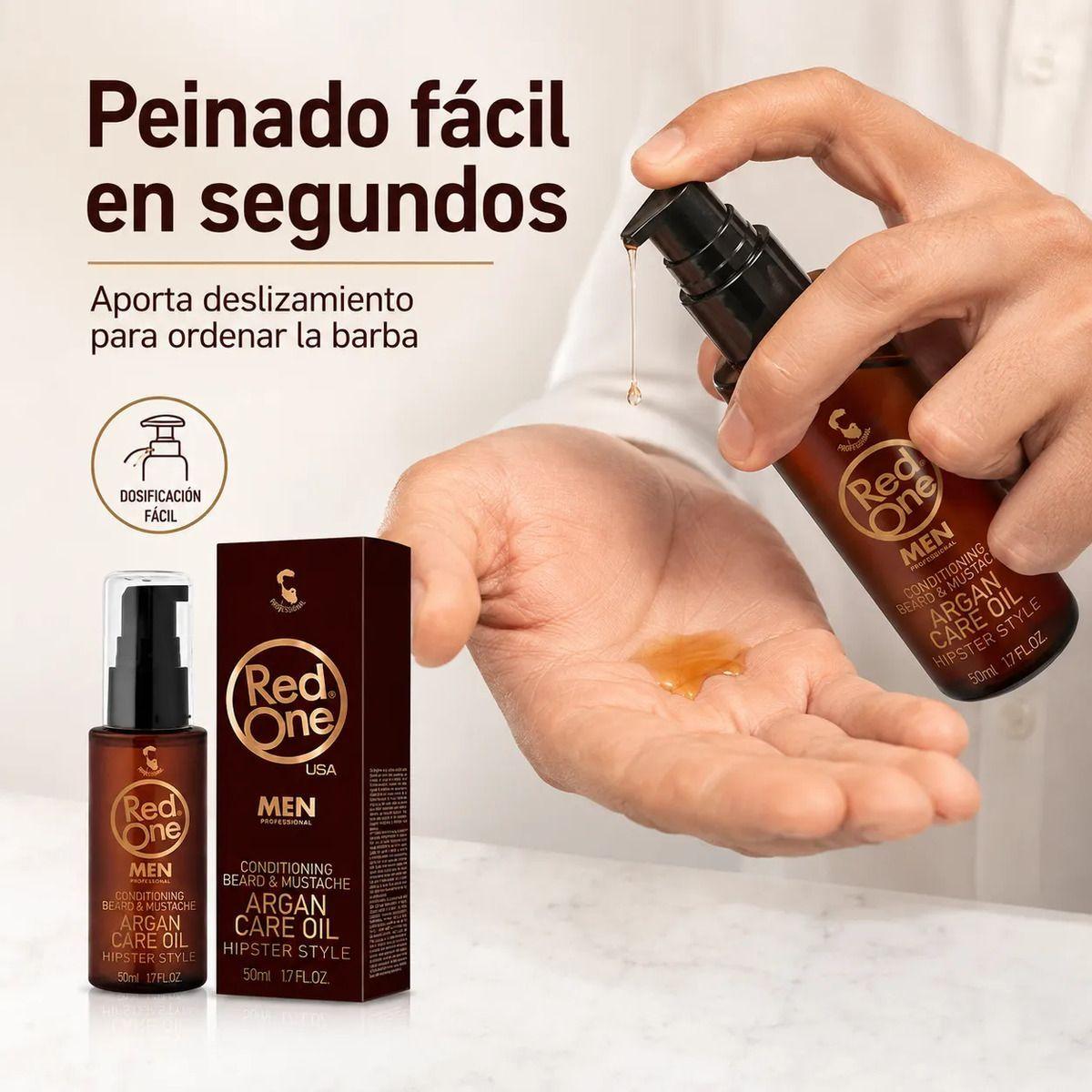 Aceite Para Barba Y Bigote Control Frizz Argán 50ml-5