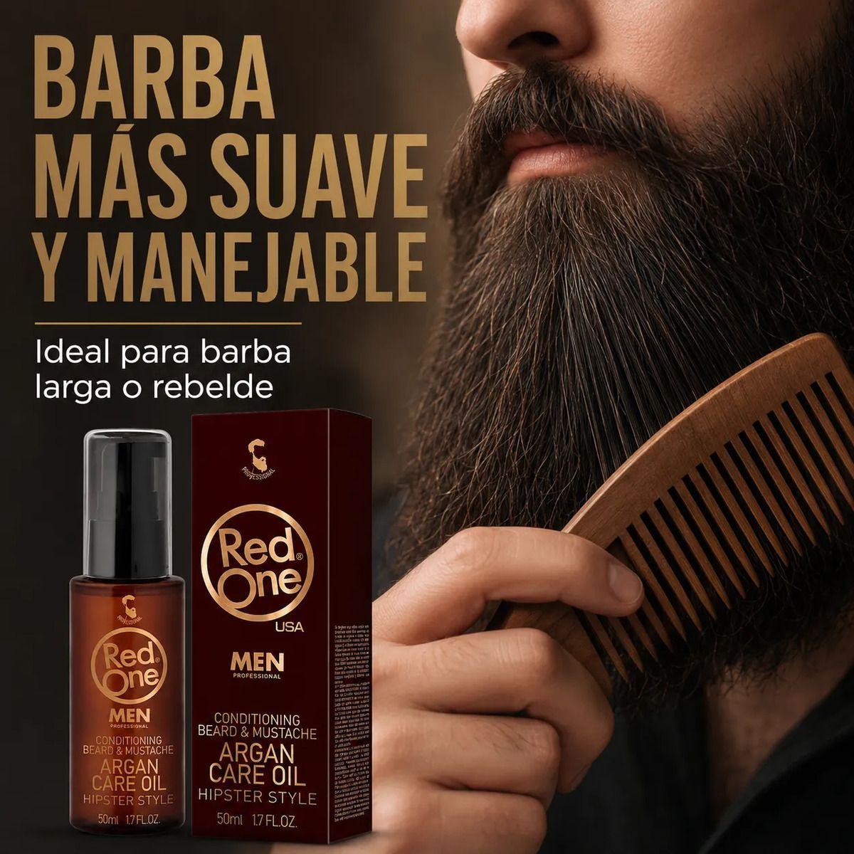 Aceite Para Barba Y Bigote Control Frizz Argán 50ml-6