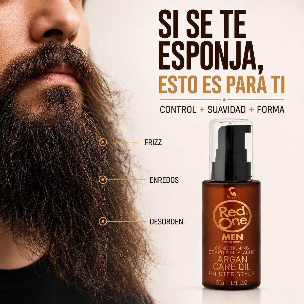 Aceite Para Barba Y Bigote Control Frizz Argán 50ml-7