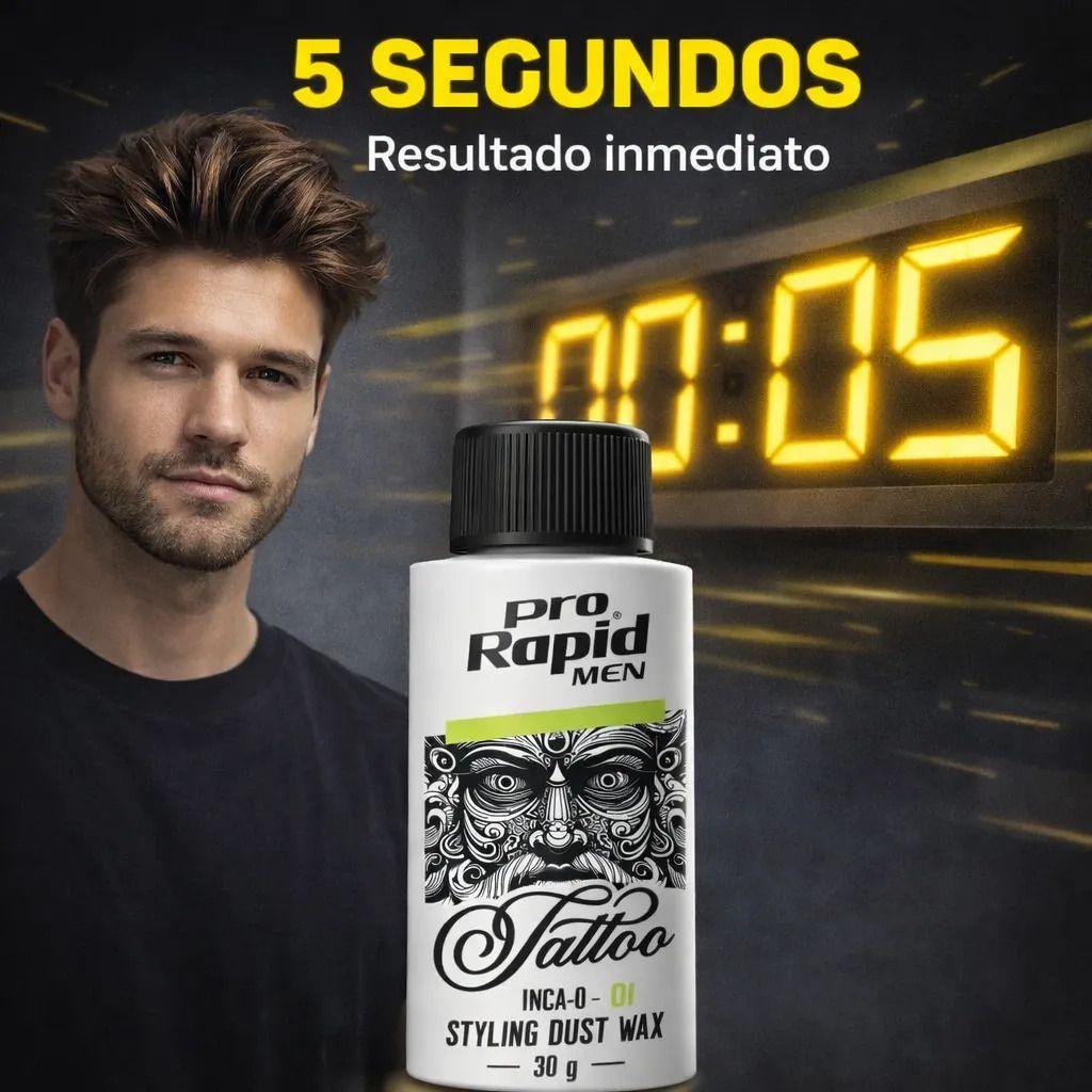 Cera En Polvo Pro Rapid Cabello Fijación Rápida Sin Brillo-3