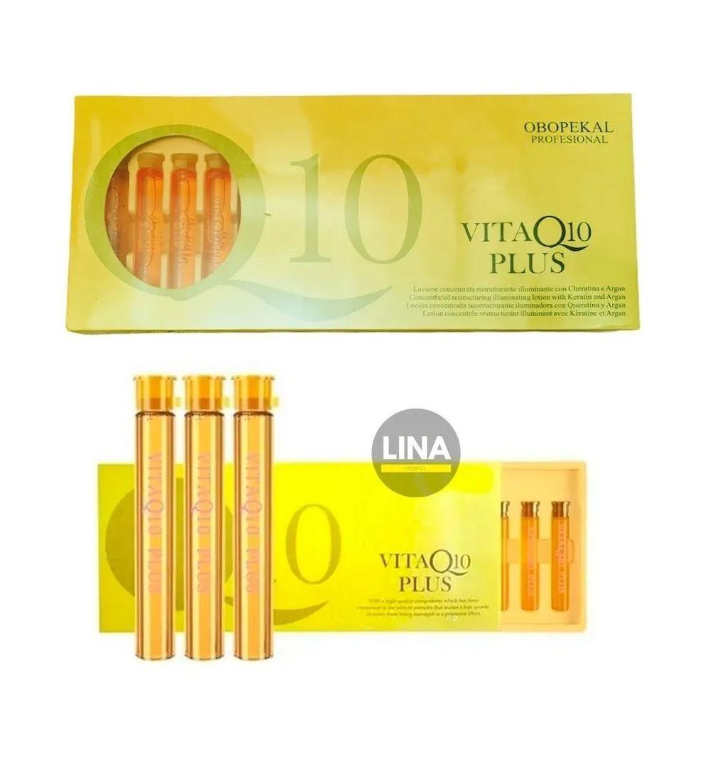 Ampolla Hidratante Vita Q10 Plus 13ml Obopekal Hidratacion Amarillo-2