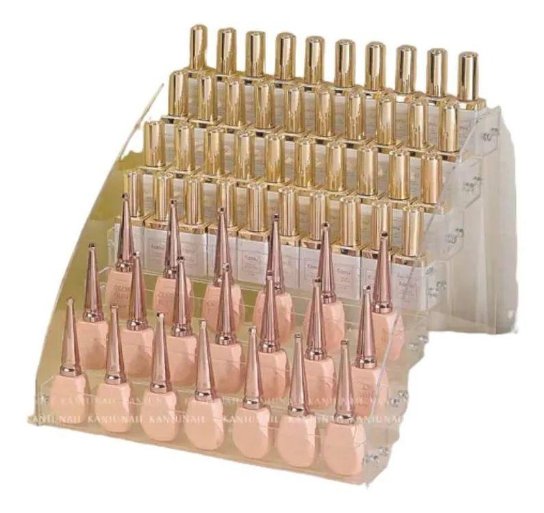Estante Organizador De Esmaltes 6 Piso Para 48 Pcs Acrilico-2