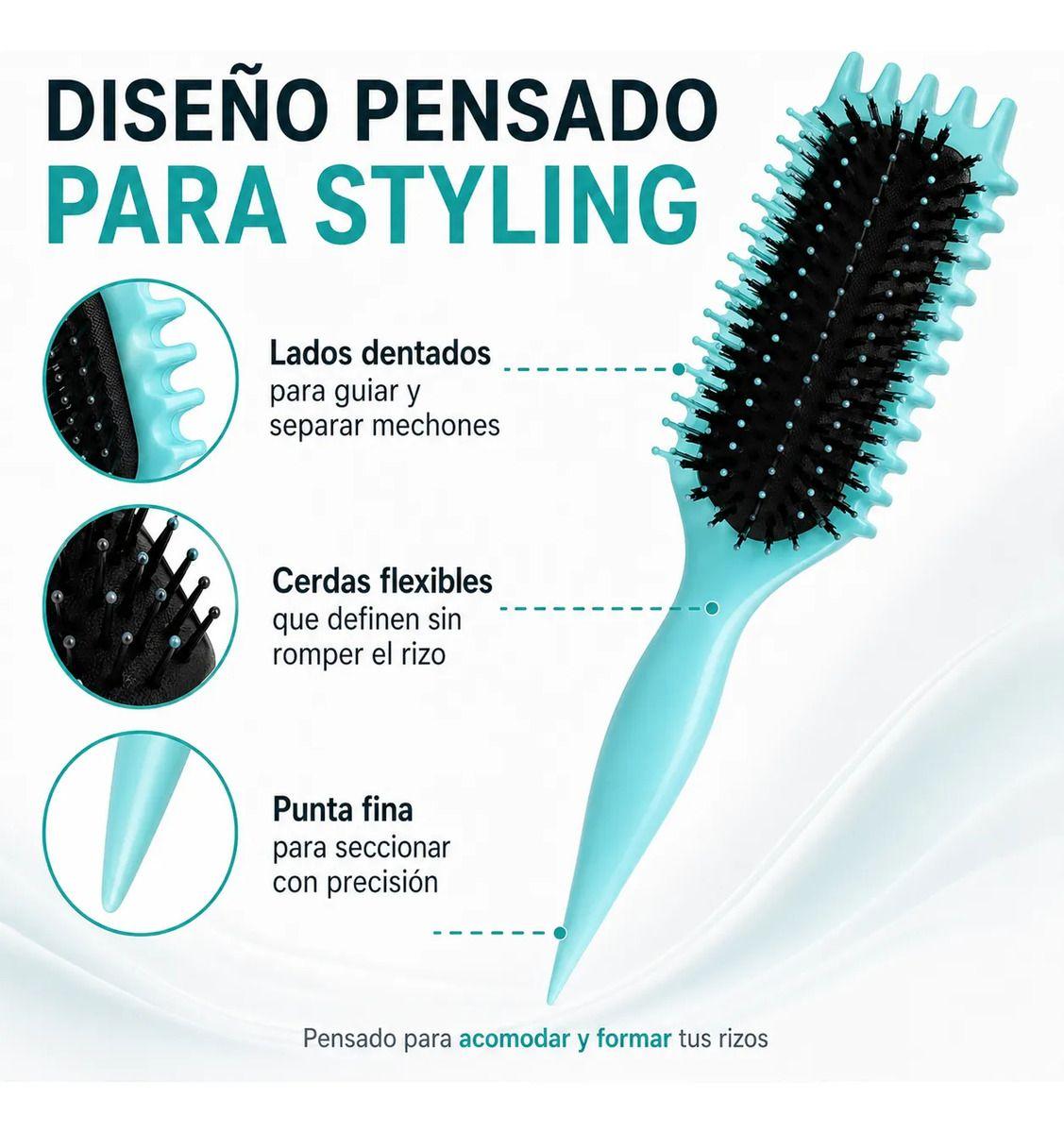 Cepillo Rizos Ondulados Define Acomoda Forma-5
