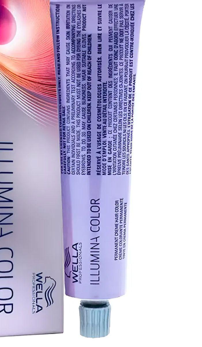 Tinte Permanente Wella Illumina Color  Tonos Profesional Tono 4-1