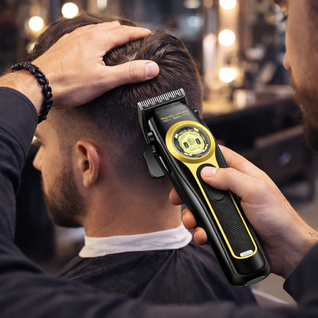 Maquina De Cortar Pelo Inalambrica Kemei 2373 Para Barbera-2
