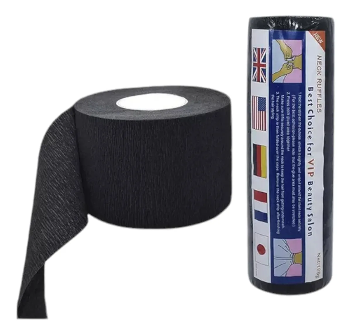 5 Papel Cuello Para Barbería Peluquería Cubre Cuello-0