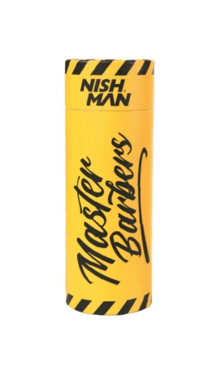 Nishman Capa De Corte Premium Negro Master Barber-2