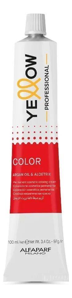 Tintura Yellow Alfaparf 100ml + Oxidante 150ml Permanente Tono 7.32-3