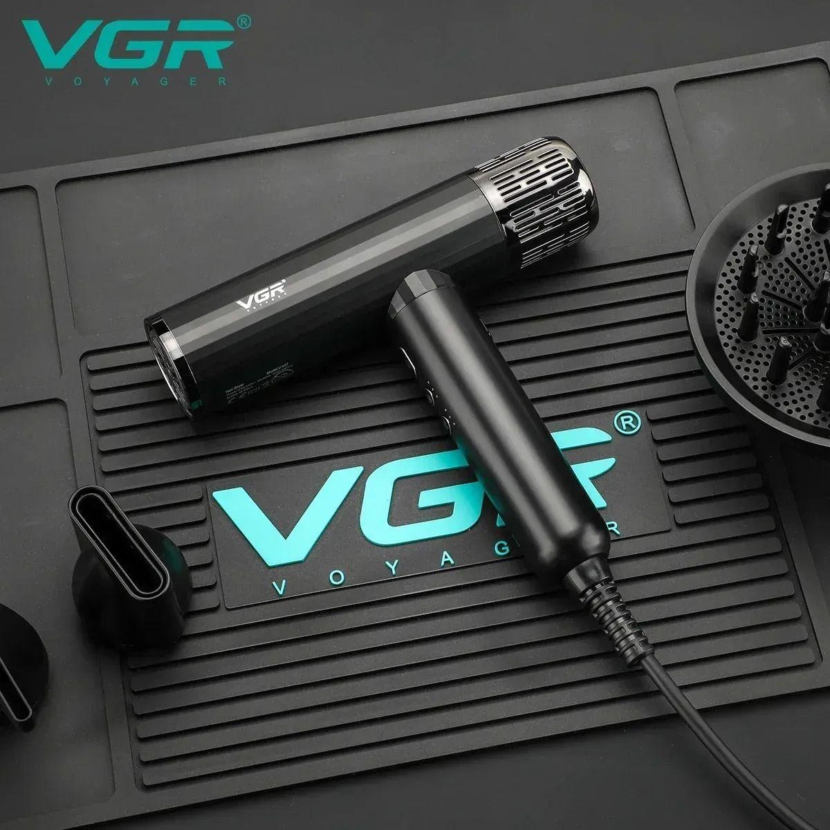 Secador Vgr Profesional V-427 Alto Rendimiento 11000 Rpm Negro-2