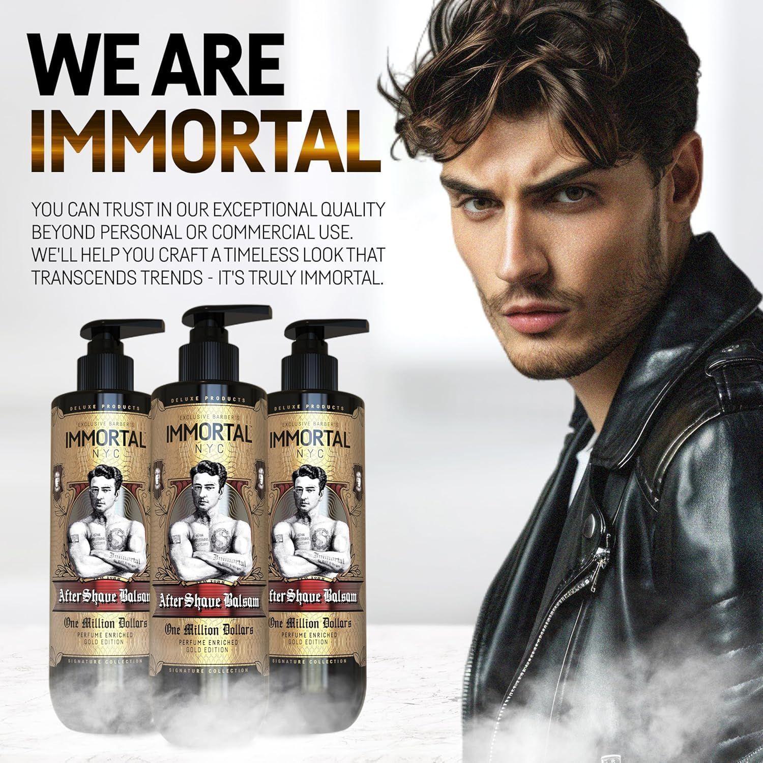 IMMORTAL NYC ONE MILLION DOLLARS 500ML COLOGNE AFTER SHAVE HOMBRE-6