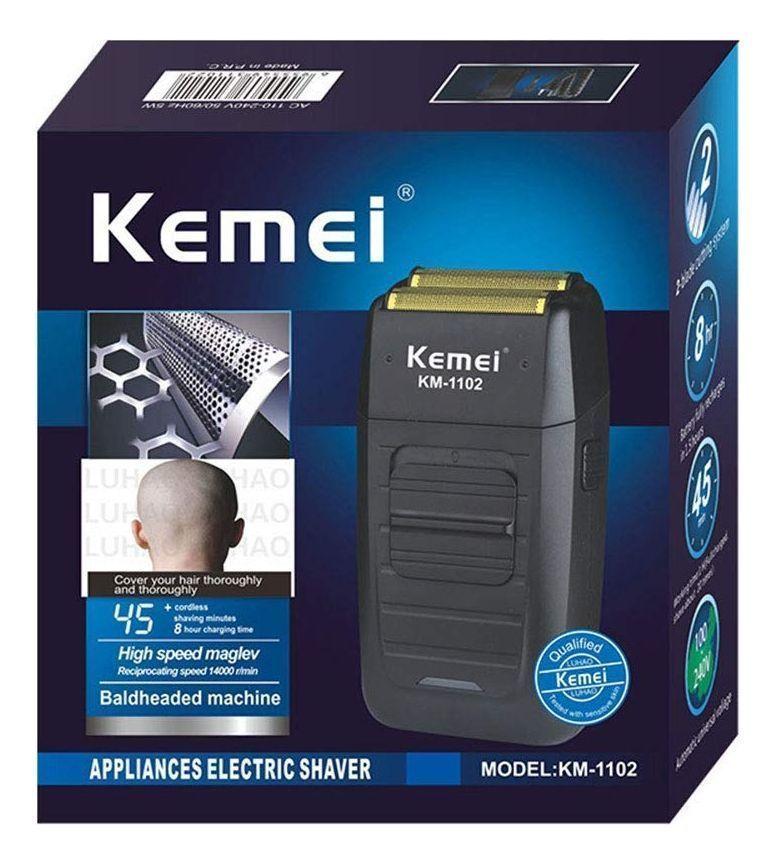 Pack 3 Maquinas Afeitadora Kemei 1990 + Km 1971 + Shaver-4
