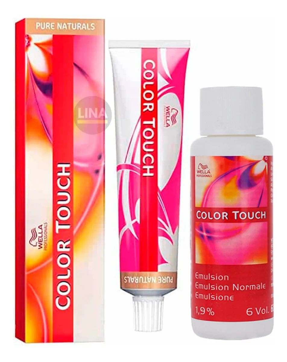 Tintura Semipermanente Color Touch + Emulsion 60ml Wella 0/34-0