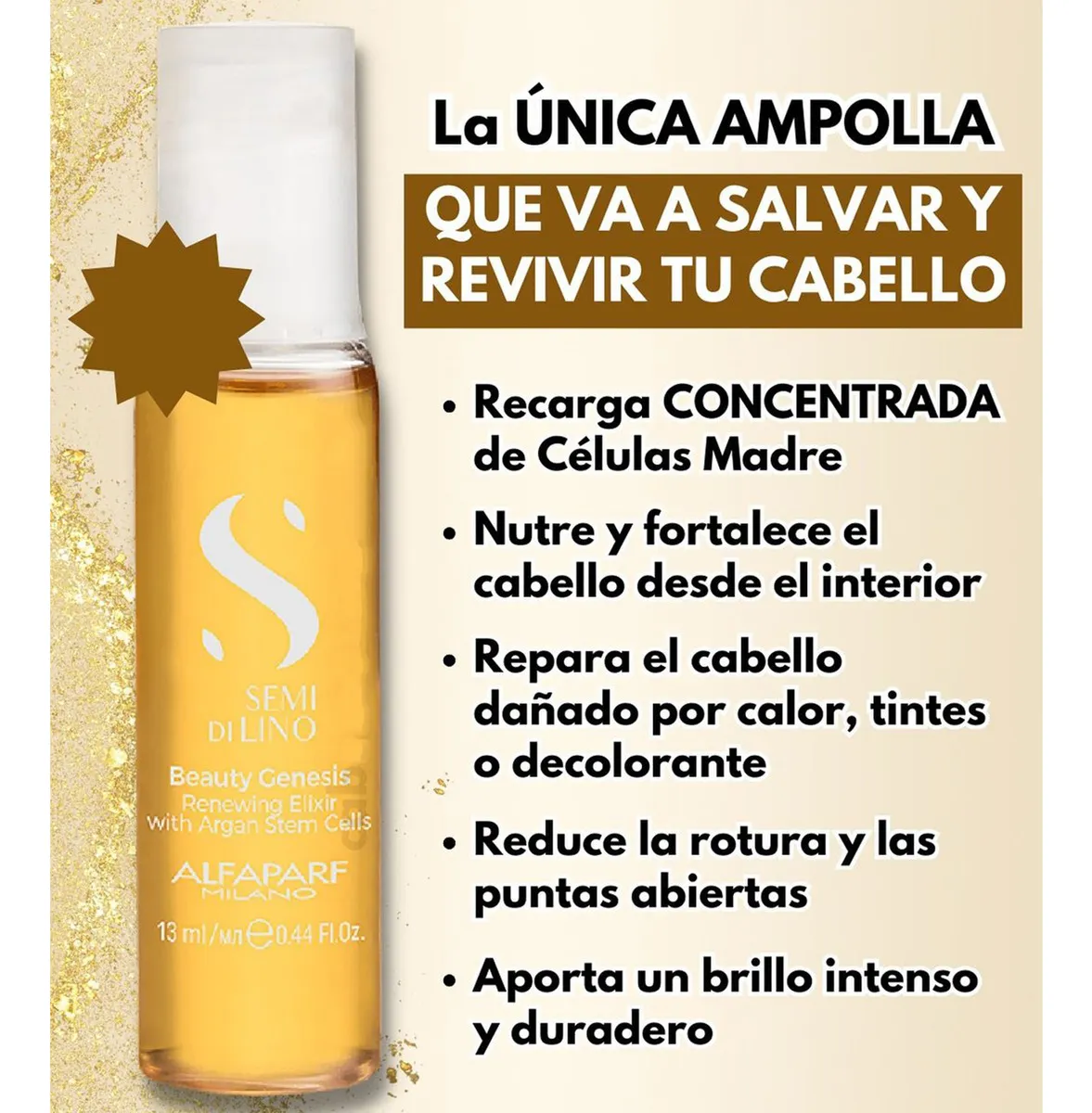 Pack 12 Ampollas Capilar Semi Dilino Alfaparf Beauty Genesis-4