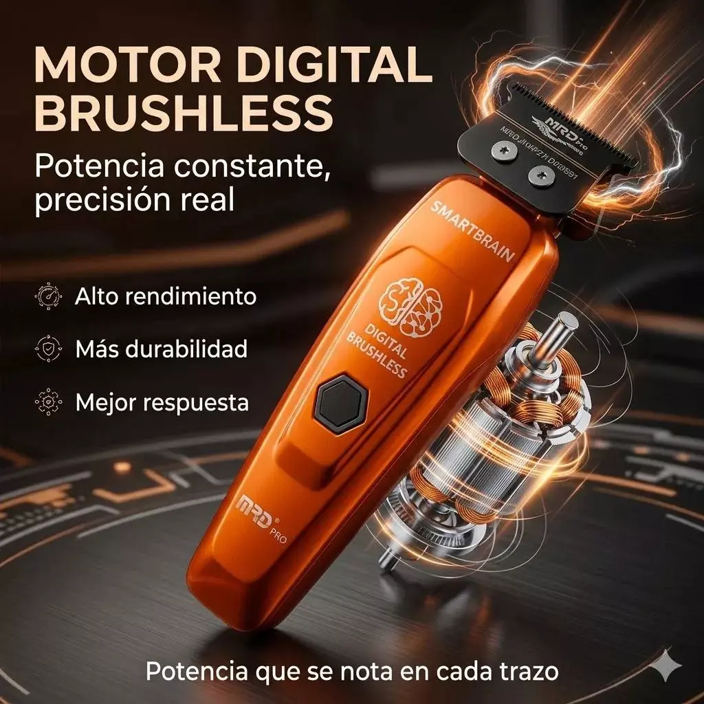 Trimmer Mrd Profesional Gmt-90-4 Maquina Para Cortar El Pelo-3