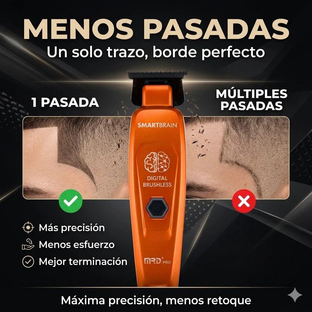 Trimmer Mrd Profesional Gmt-90-4 Maquina Para Cortar El Pelo-4