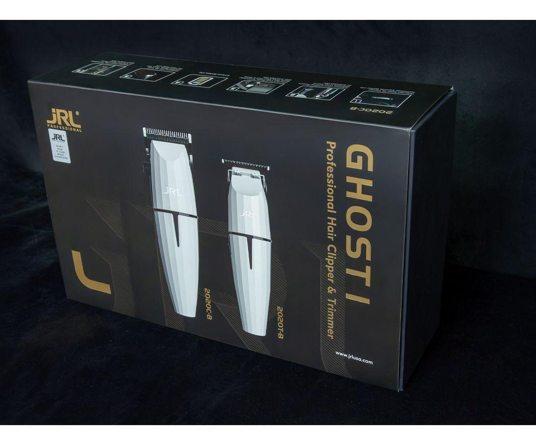 Combo Onyx Blanco Ghost 1 Clipper Trimmer Jrl Professional-4