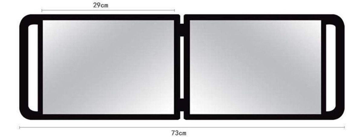 Espejo Doble Retrovisor Peluqueria Barberia-2