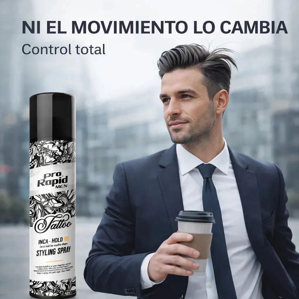 Laca Pro Rapid Fijadora Cabello Fijacion Maxima 400ml-3