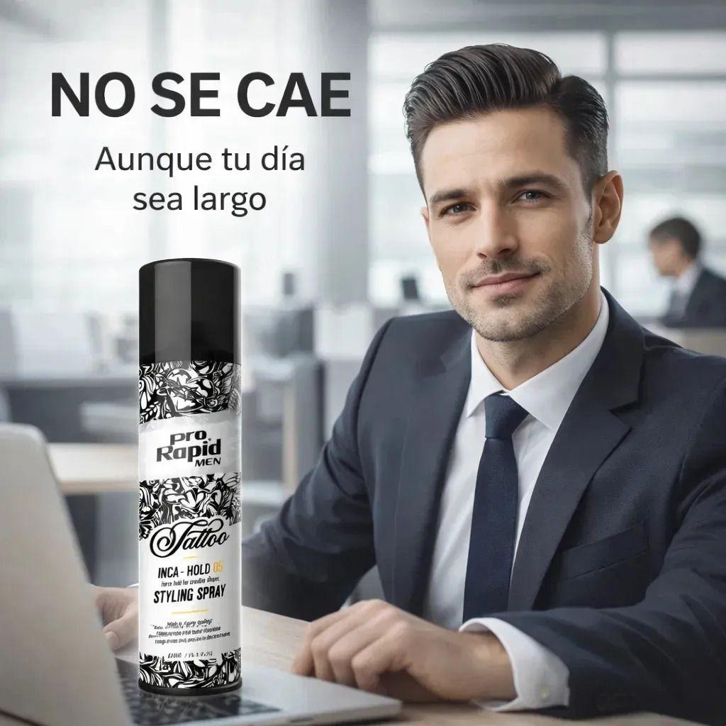 Laca Pro Rapid Fijadora Cabello Fijacion Maxima 400ml-4