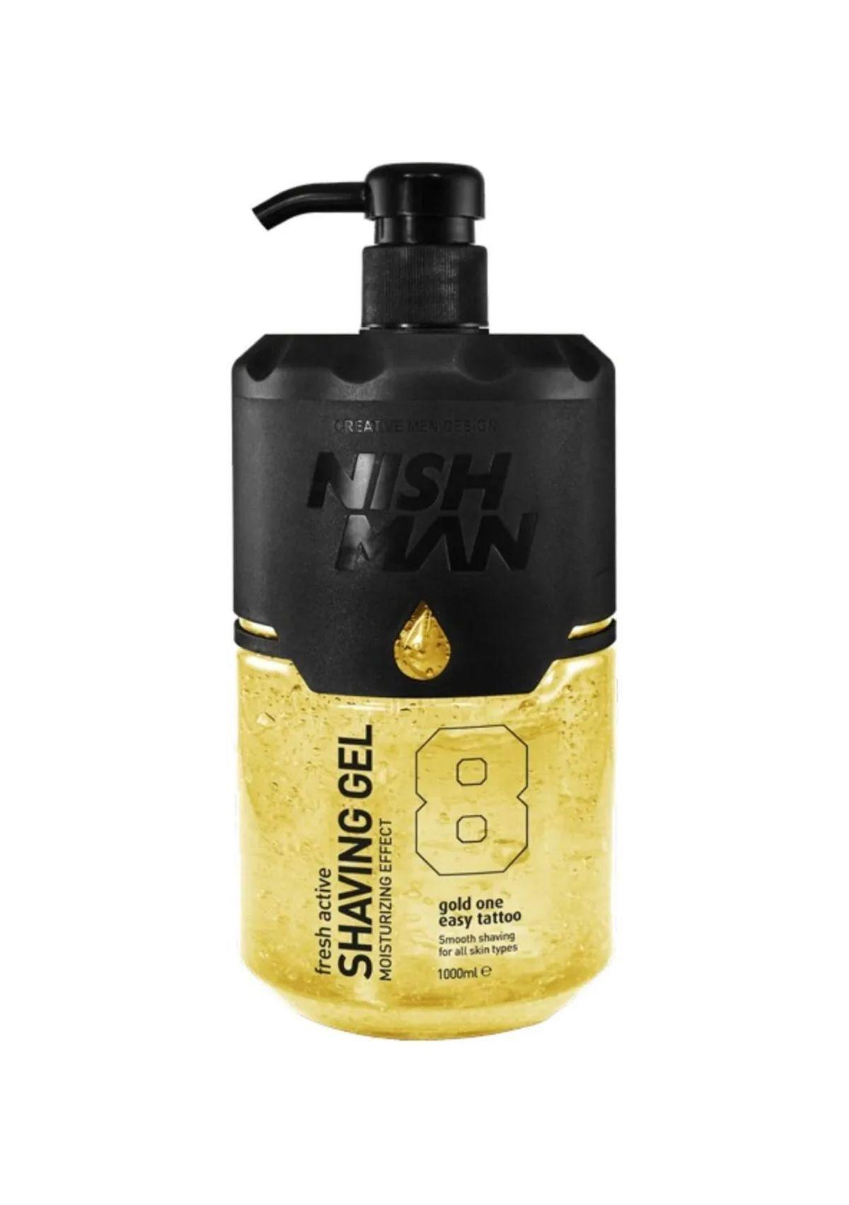 Gel De Afeitar Nishman 1000 Ml Gold One Shaving Gel N8-0