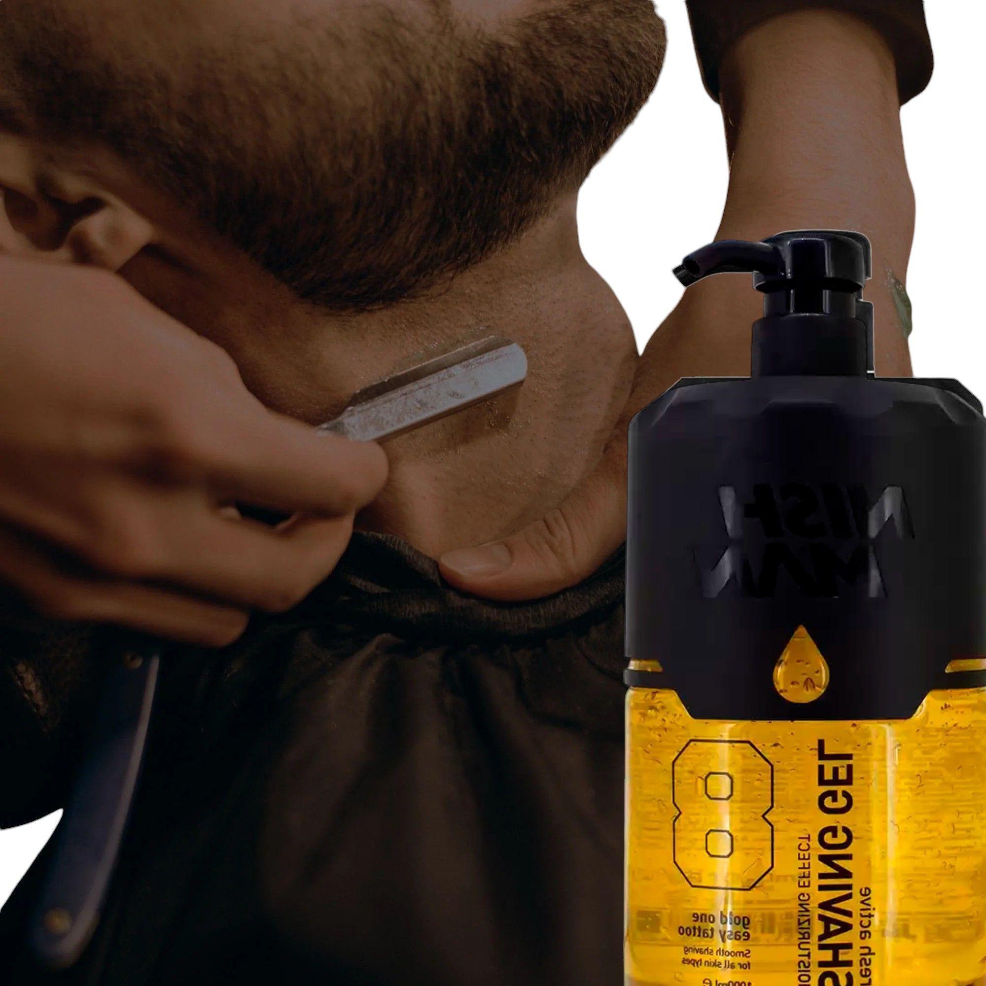 Gel De Afeitar Nishman 1000 Ml Gold One Shaving Gel N8-1