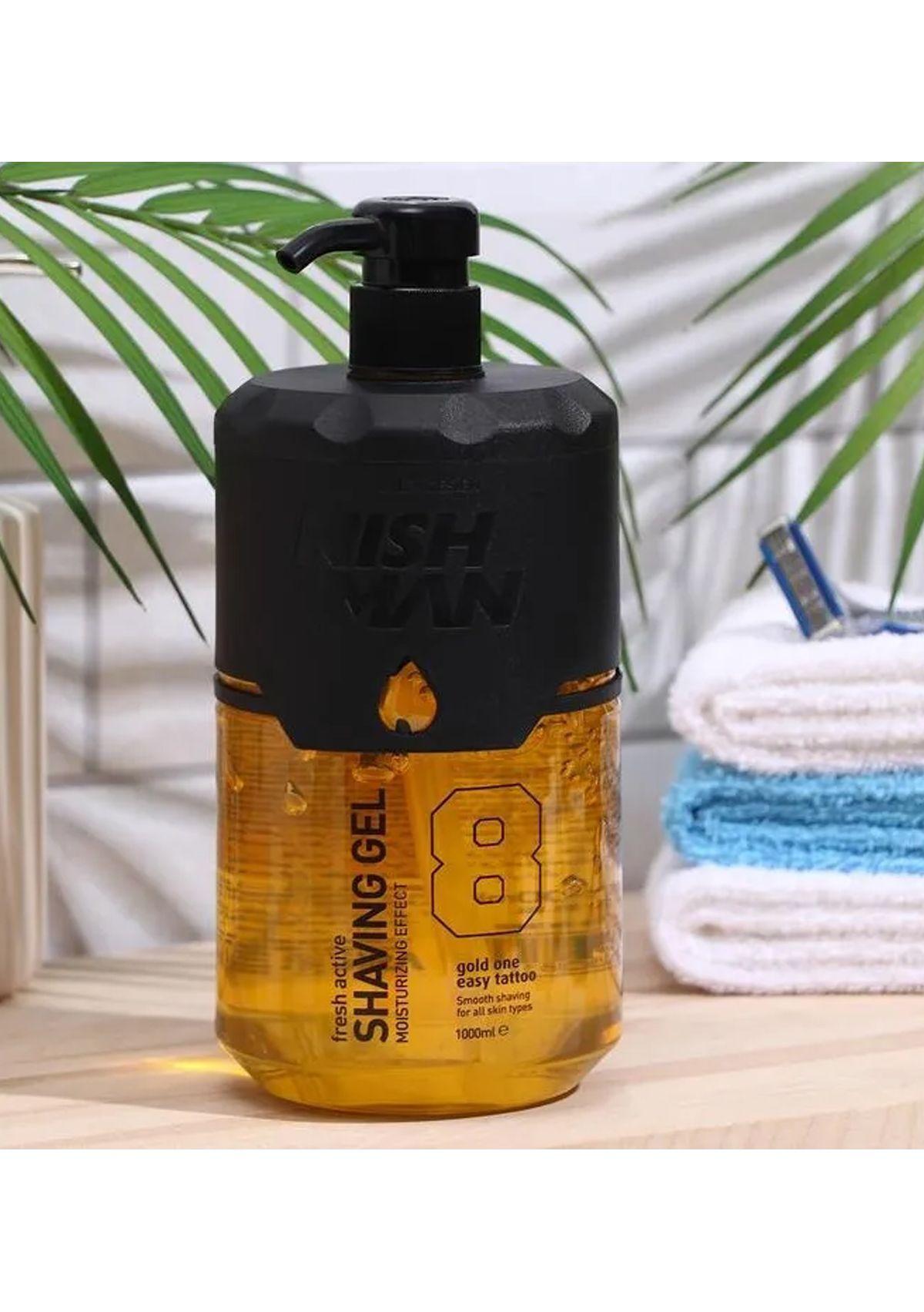 Gel De Afeitar Nishman 1000 Ml Gold One Shaving Gel N8-7