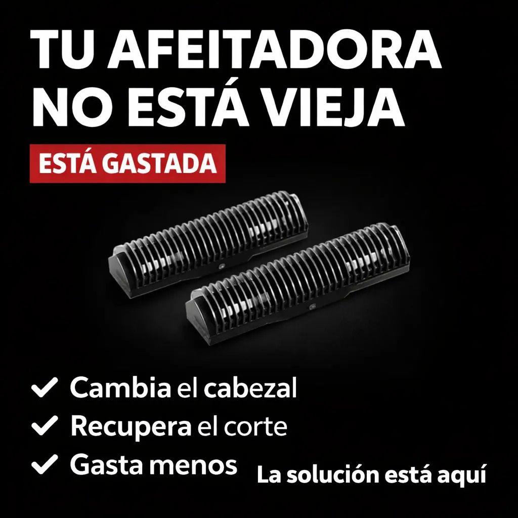 Repuesto Cabezal Afeitadora Cuchillas Kemei Tx5-4