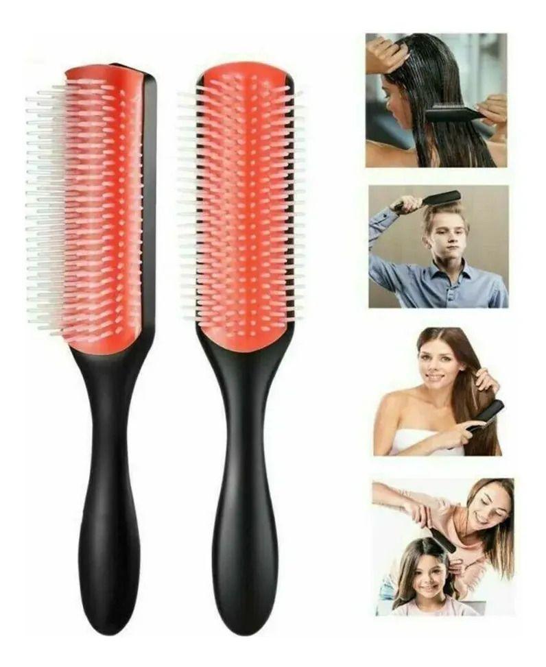 Cepillo 9 Filas Profesional Desenreda Profesional Cabello-4