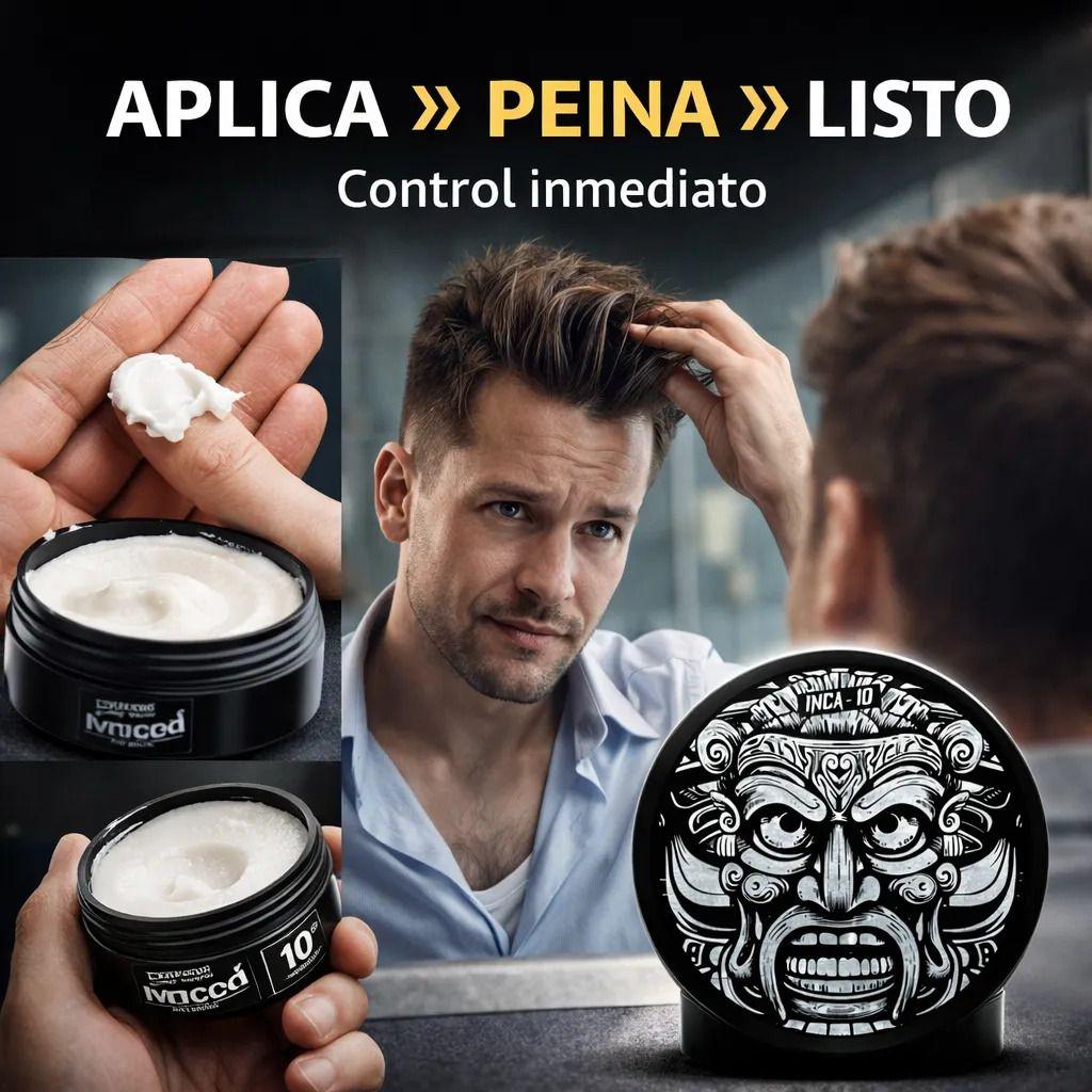 Cera Capilar Hombre Fijación 10 Control Profesional 150ml-3