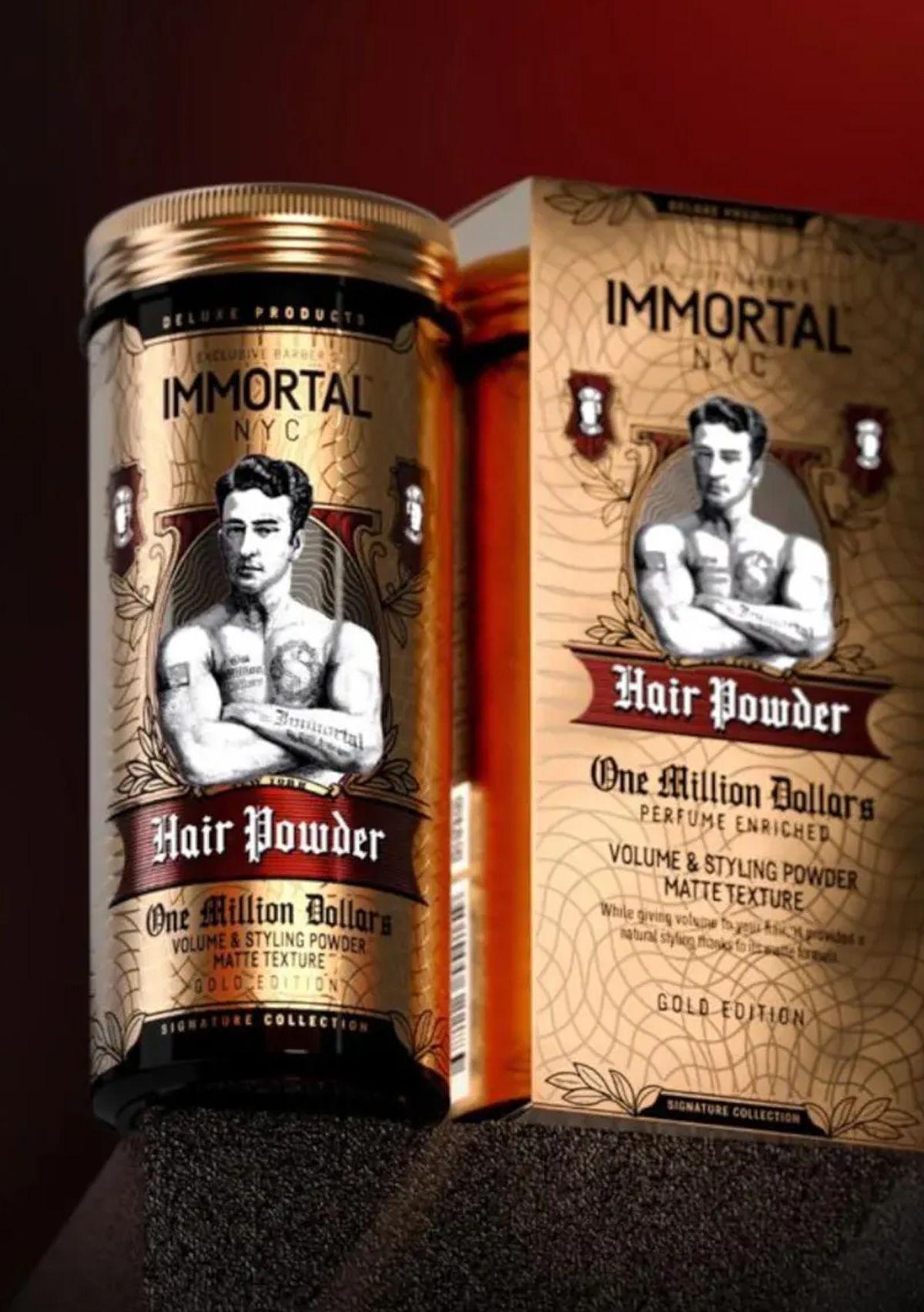 IMMORTAL NYC ONE MILLION DOLLARS POLVO TEXTURIZADOR 20G -4