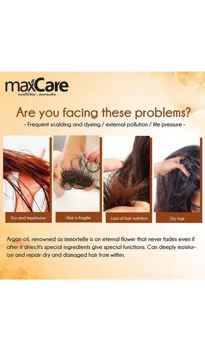 Acondicionador De Argan Sin Sal 800ml Revitalizante MAx Care-2