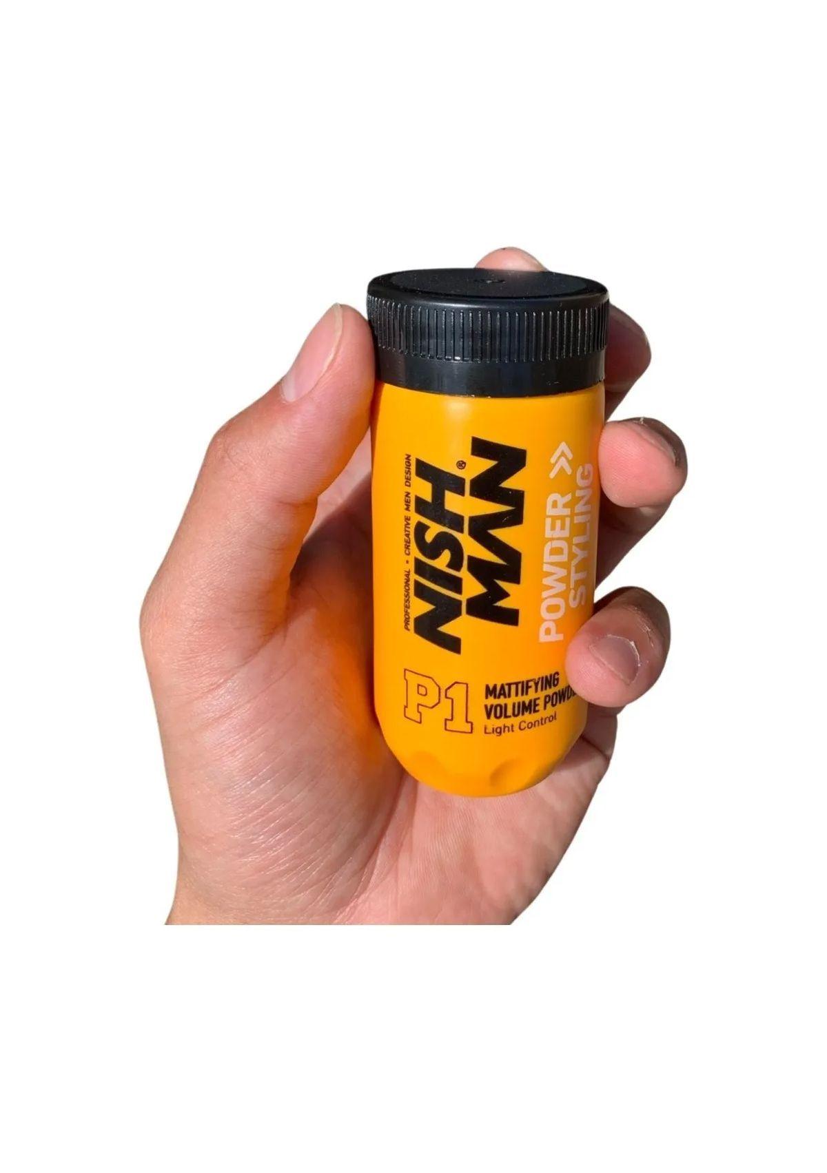 Polvo Texturizador Cabello P1 Nishman Cera En Polvo Barberia-3