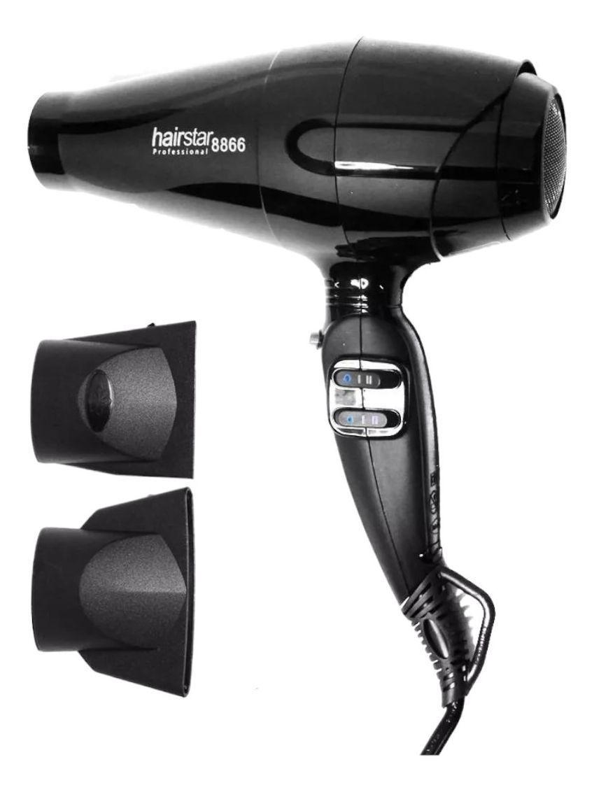 Secador Electrico Para Cabello Crespo Hair Star 9900 Pro Max Negro 9900 Pro Max-3