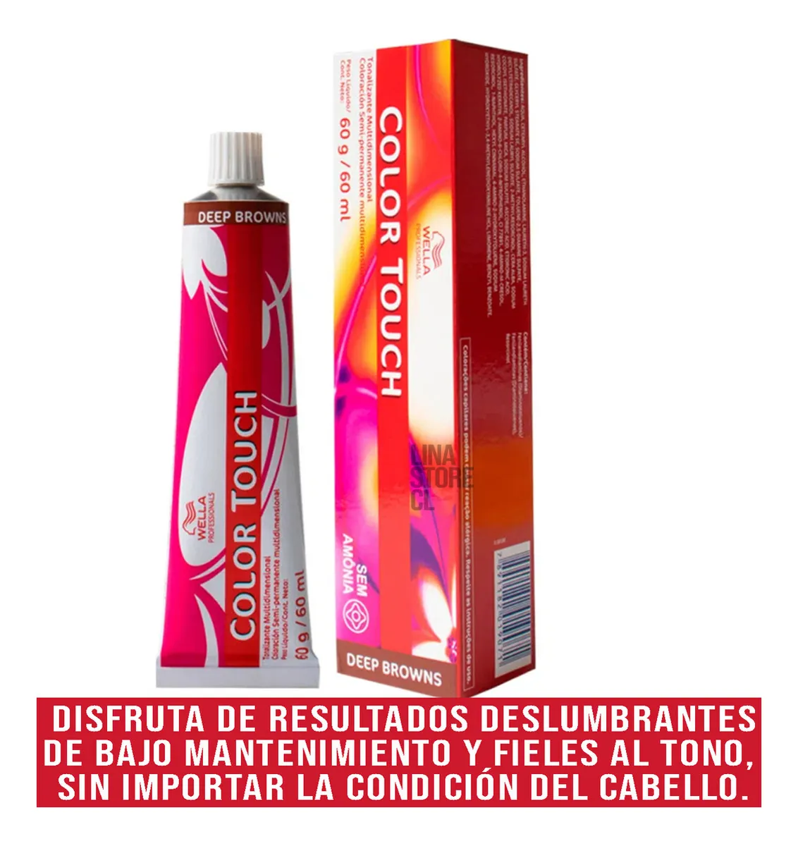 Tintura Semipermanente Color Touch + Emulsion 60ml Wella 8/81-3
