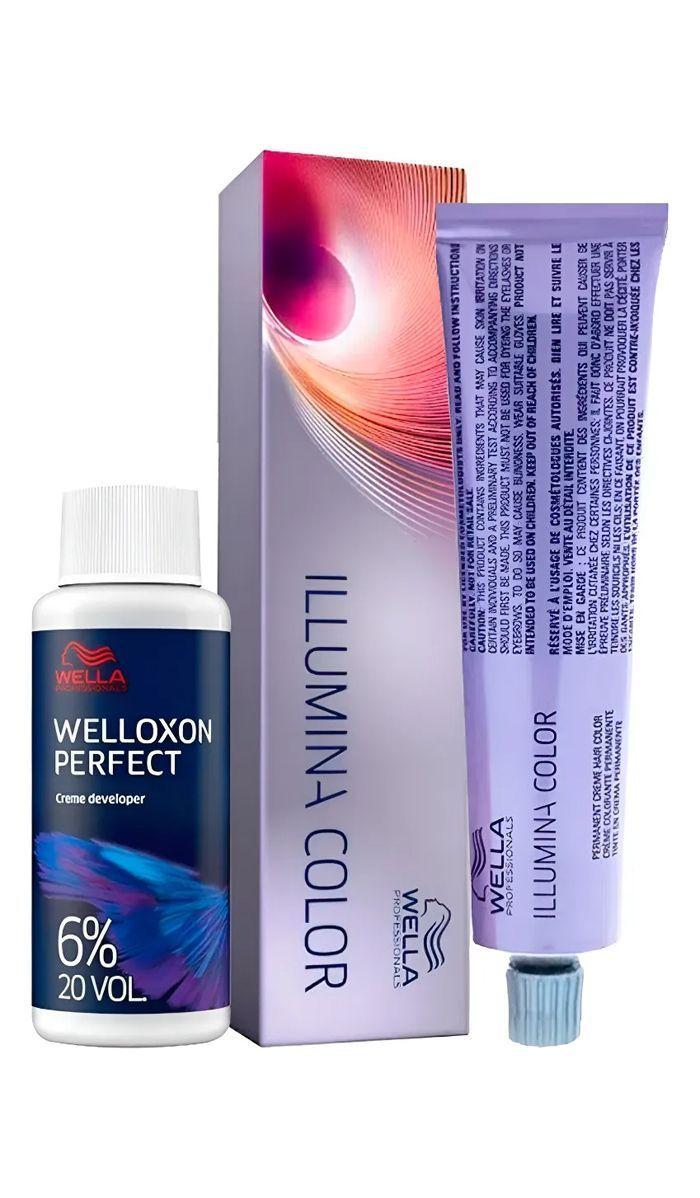Tinte Permanente Wella Illumina Color  Tonos Profesional Tono 10/69-0