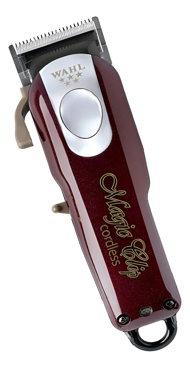 Corta Pelo Wahl Magic Clip Inalámbrico+carcasa Maquina Color Amarillo-3