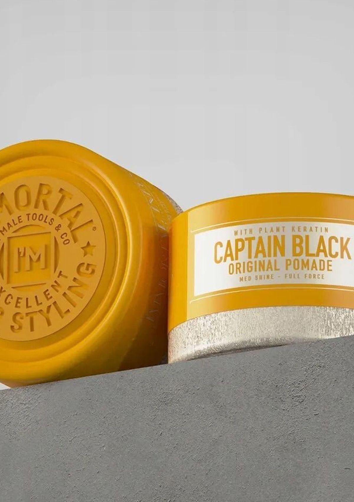 IMMORTAL INFUSE CAPTAIN BLACK ORIGINAL POMADE 150 ML CERA HOMBRE-3