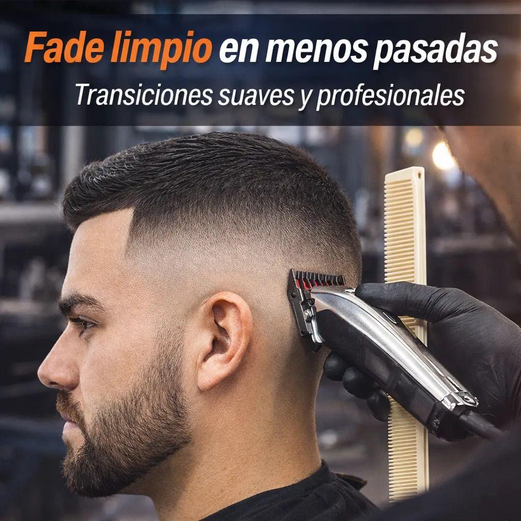 Peine Fade Barbero Control Milimétrico Transiciones Suaves-2