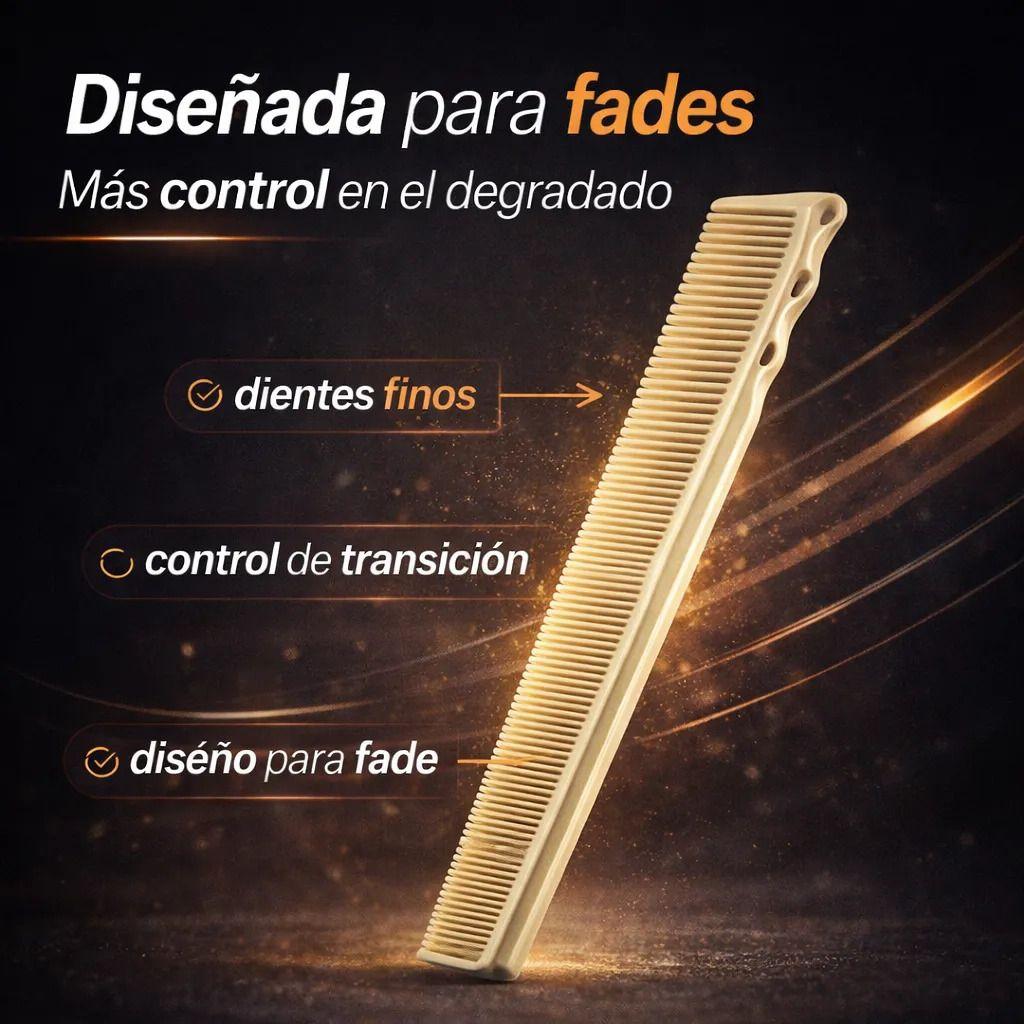 Peine Fade Barbero Control Milimétrico Transiciones Suaves-3