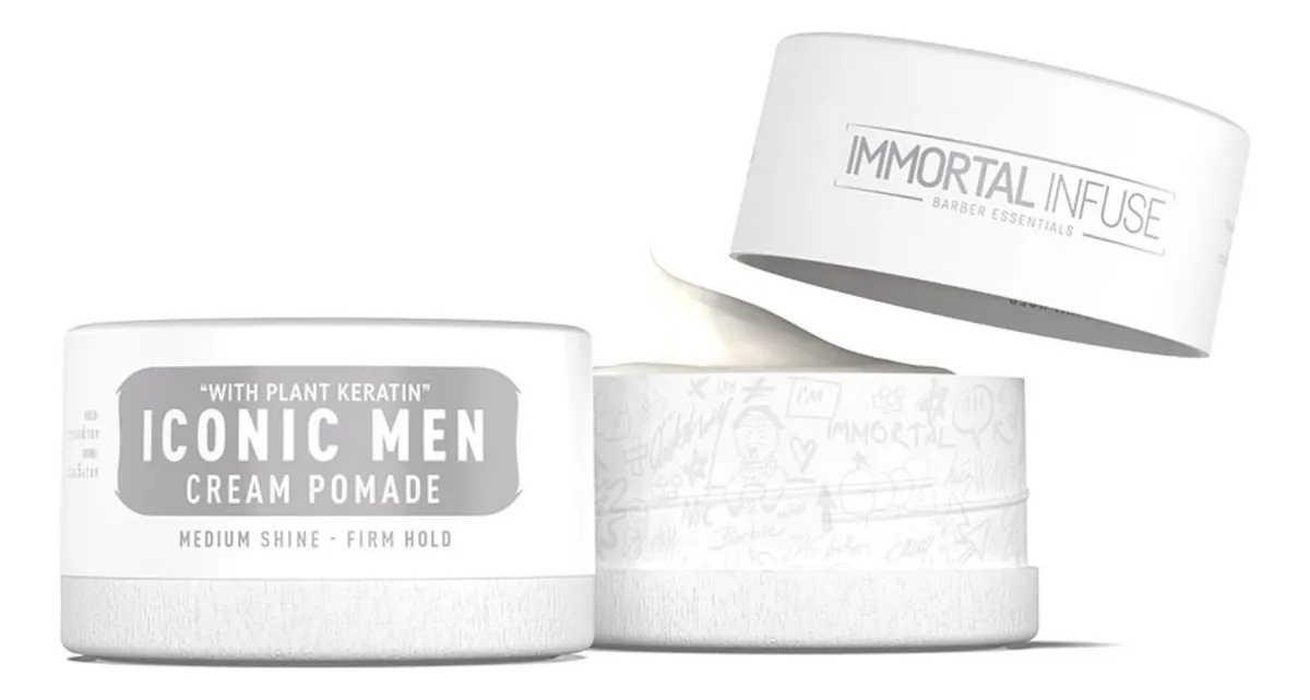 Cera Cabello Immortal Iconic Men Cream Pomade 150ml-2