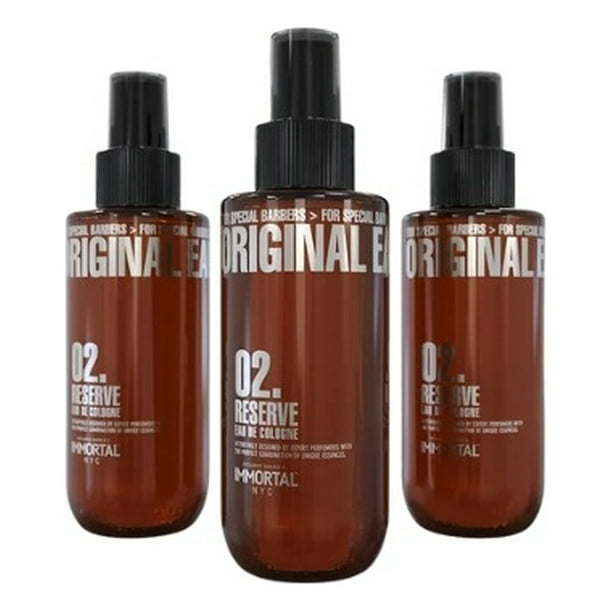 IMMORTAL 02  RESERVE COLOGNE 500ML AFTER SHAVE BARBERIA HOMBRE-2