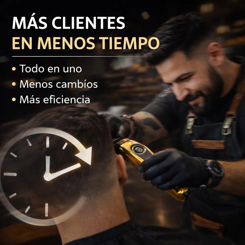 Maquina Cortar Pelo Profesional Inalámbrica Kit 3 En 1-5