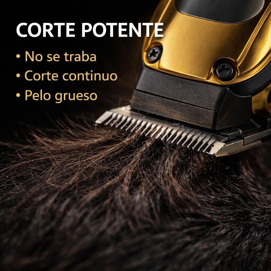 Maquina Cortar Pelo Profesional Inalámbrica Kit 3 En 1-6