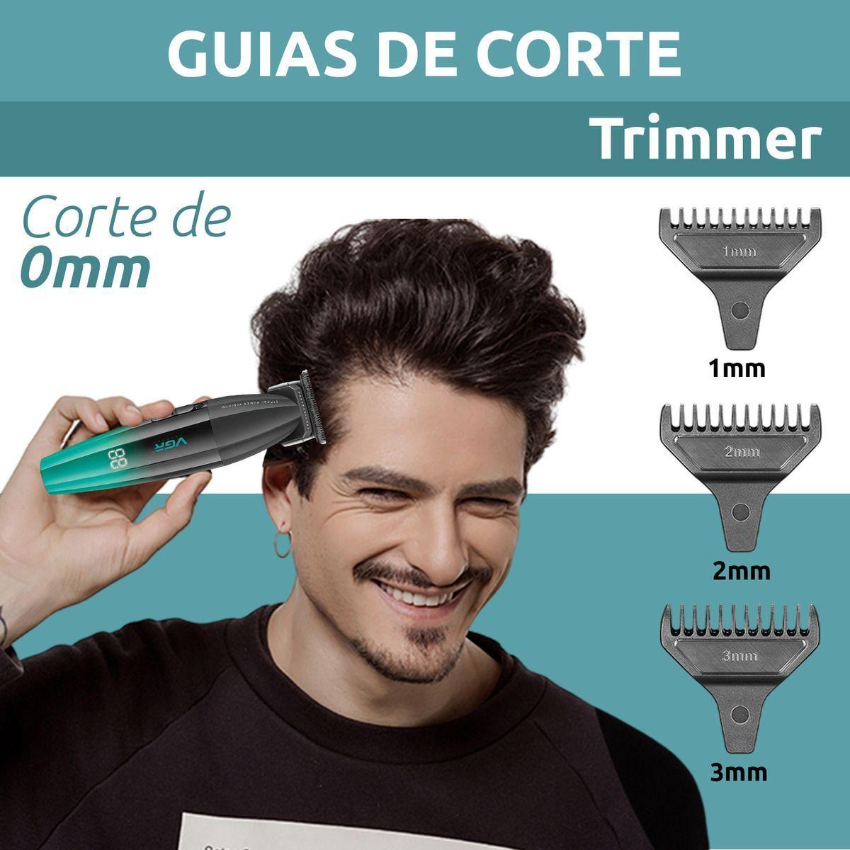 Recortadora Trimmer Turbo 9000 Rpm Vgr 906 Inalambrica Negro Y Verde-4